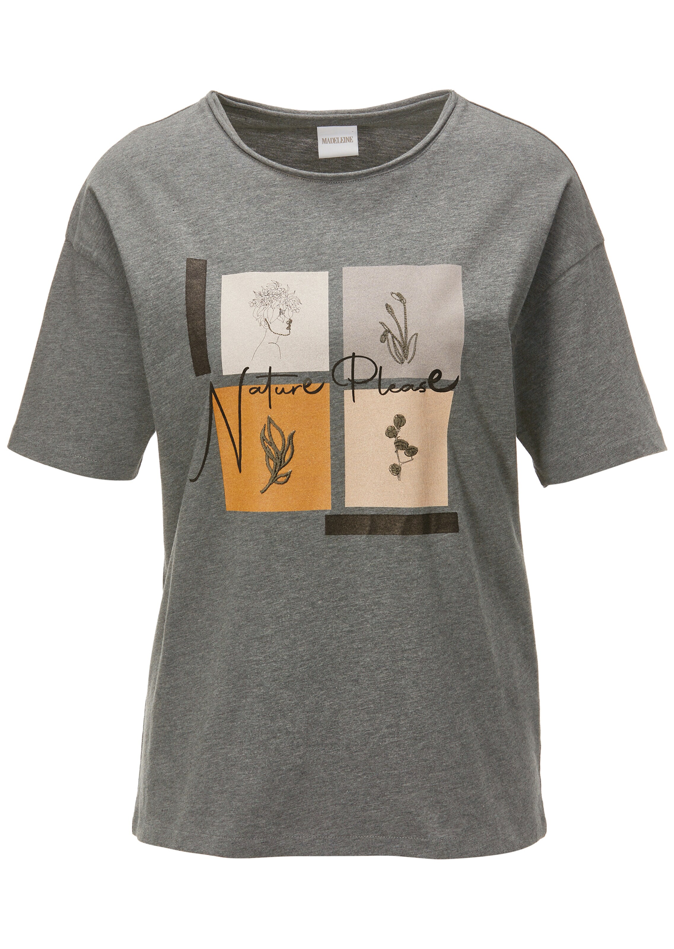 Baumwollshirt mit Stickerei
