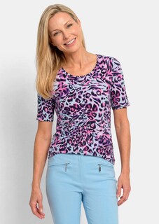 T-shirt en jersey avec imprimé animalier thumbnail 1