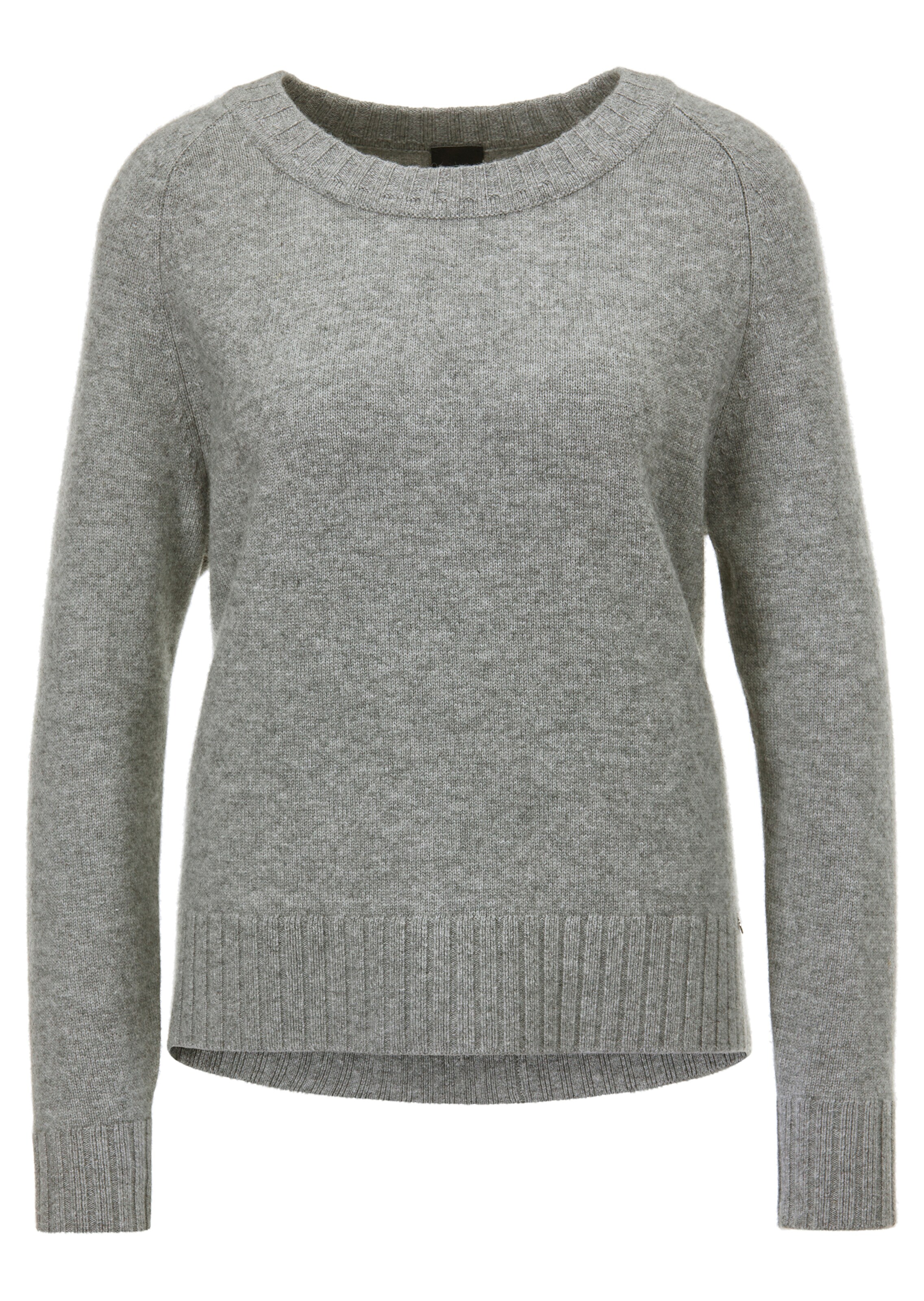 Strickpullover in edler Melange-Optik