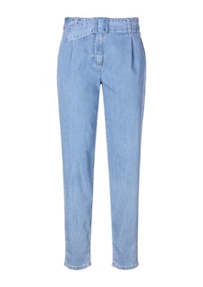 Karotten-Jeans mit Bundfalten thumbnail 6
