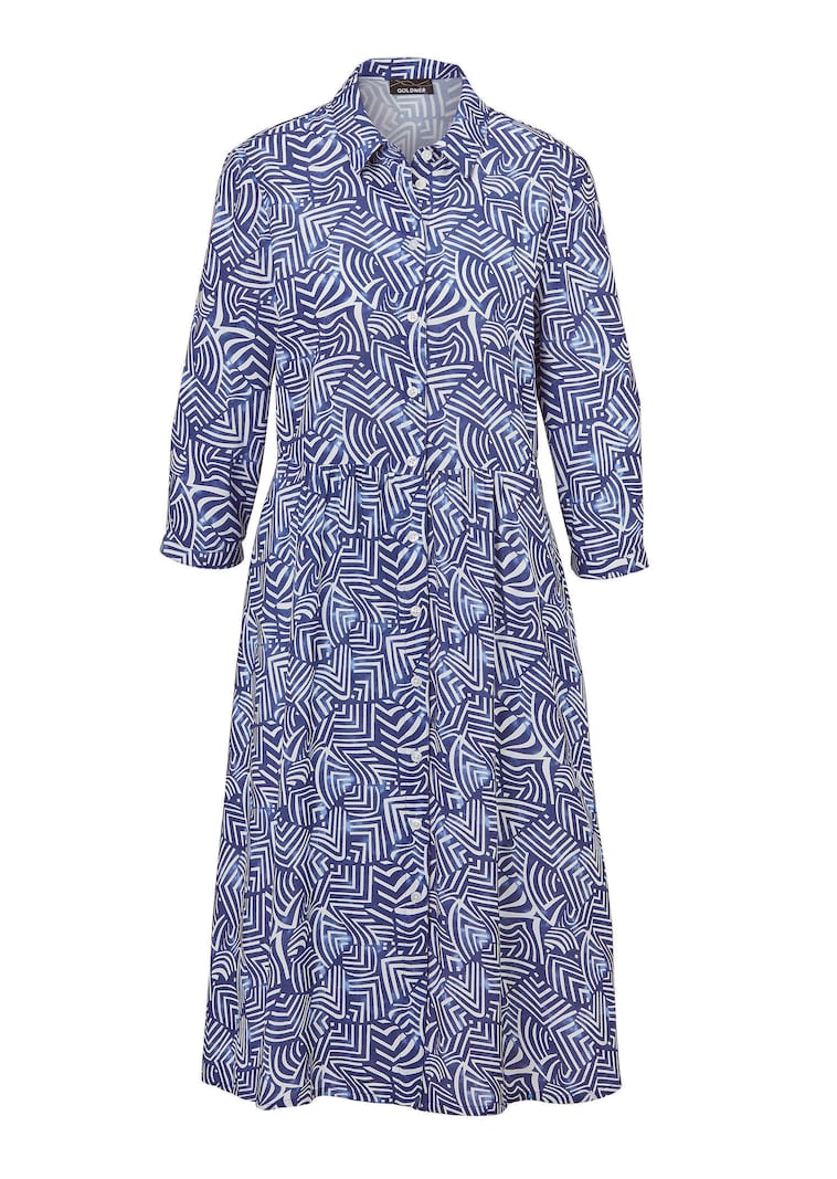 Blusenkleid mit Hemdkragen
