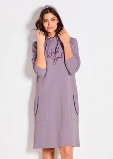 Sweatkleid mit Kapuze thumbnail 5