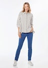 Schlichte Baumwoll-Bluse mit 3/4-Arm thumbnail 7