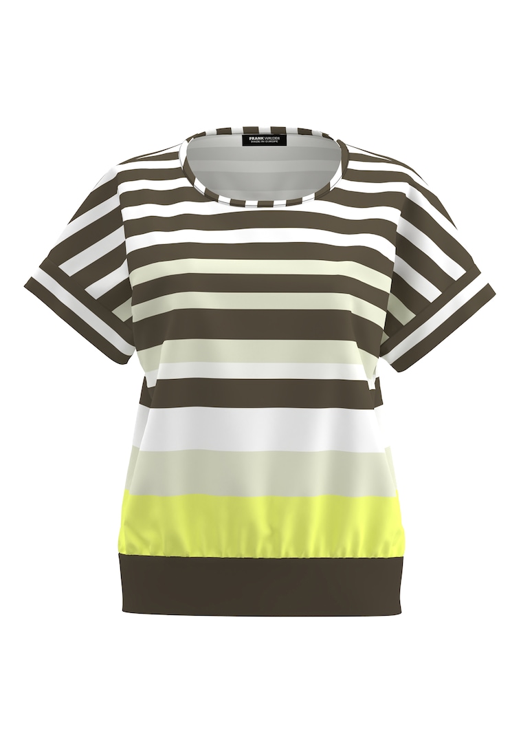 Blouseshirt met blokstrepen