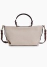 Shopper aus Leder und Textil thumbnail 5