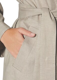 Verschlussloses Chasuble mit Bindegürtel thumbnail 5