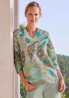 Sweatshirt mit 3/4-Ärmeln thumbnail 7