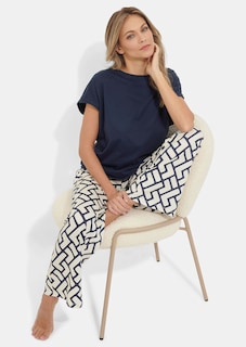 Pyjama aus Baumwolle und Modal thumbnail 3