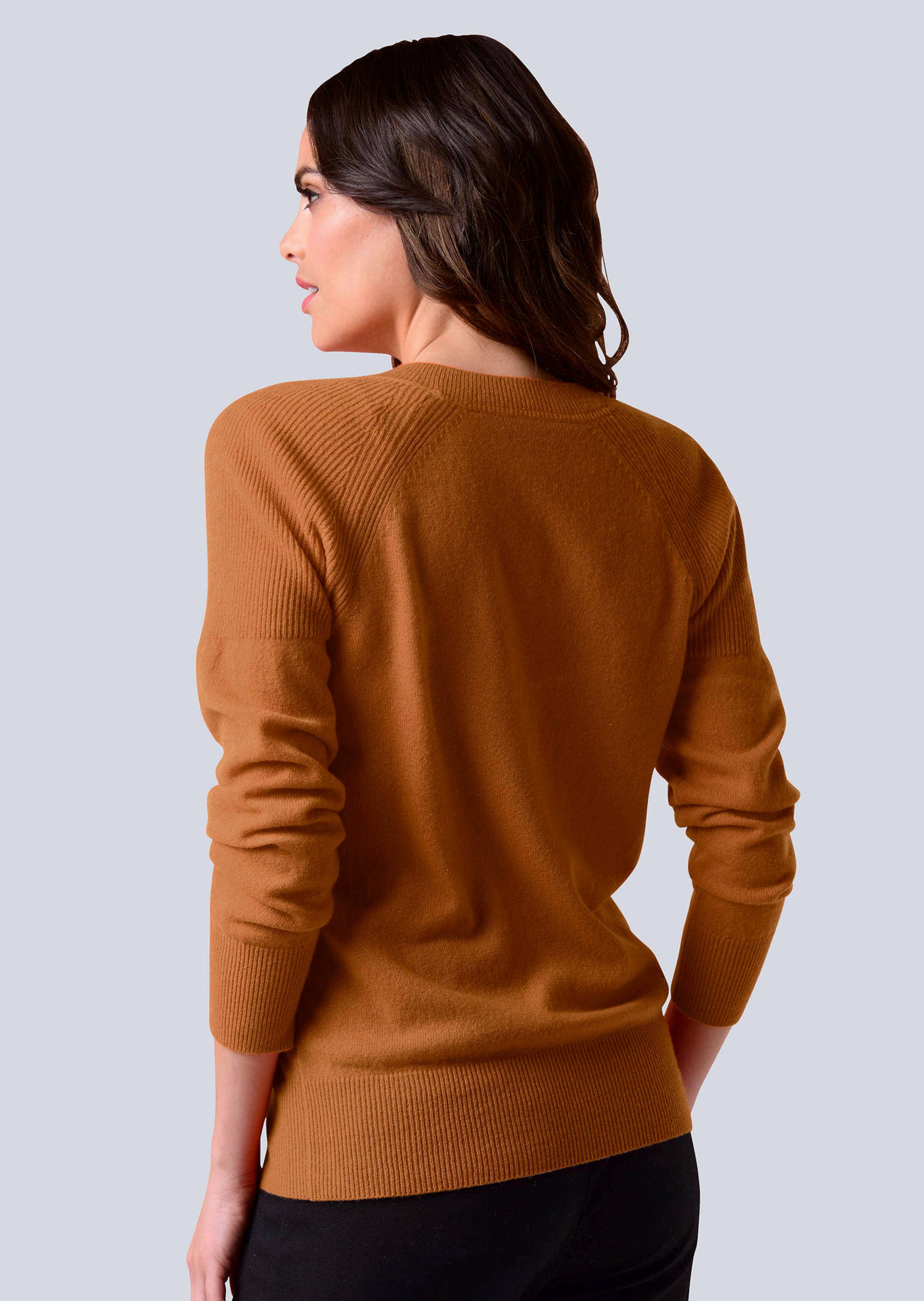 Kaschmir Pullover Damen Pullover Von Alba Moda ALBA MODA CASHMERE