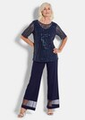 T-shirt en maille filet orné de paillettes thumbnail 2