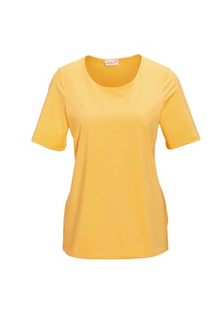 jaune citron Élégant T-shirt indéformable
