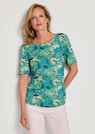 Jersey-Shirt mit U-Boot-Ausschnitt thumbnail 7