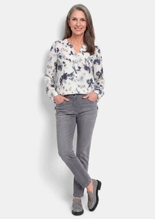 Druckbluse im Unikat-Print thumbnail 2