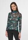 Blumen-Shirt mit trendigem Mandala-Print thumbnail 1