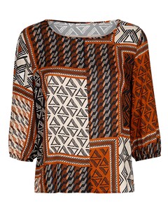 Bluse in mordener Patchoptik thumbnail 4