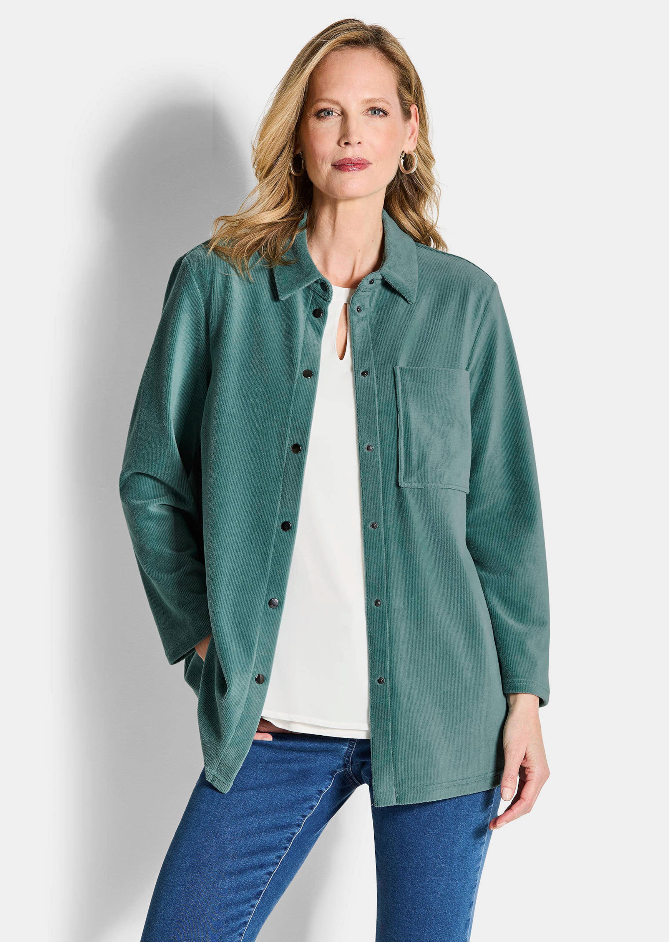 Chemise en velours côtelé