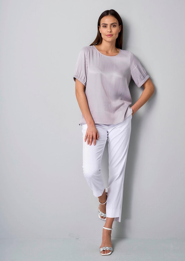 Pullover mit metallischem Garn 3