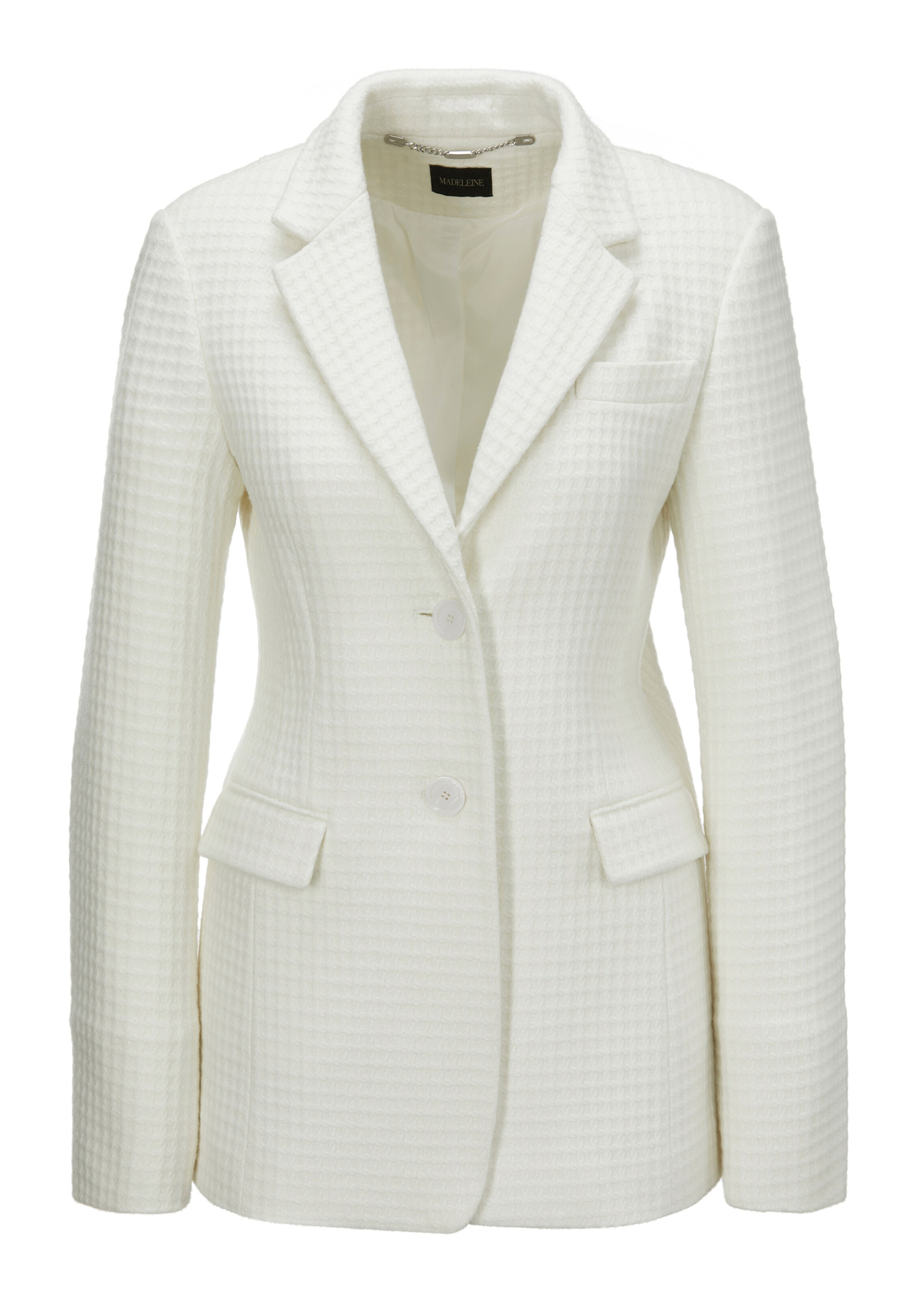 Long blazer with structure
