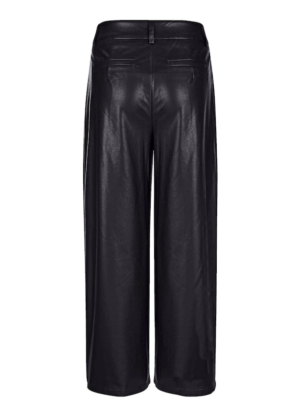 Culotte in modischer Lederoptik