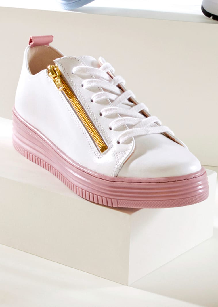 Schuhe Alba Moda Sneaker Weiss Alba Moda Schuhe Schnürschuhe