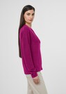 Round neck jumper with drawstring thumbnail 4