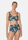 Bedruckter Bikini mit figurfreundlicher Raffung thumbnail 1