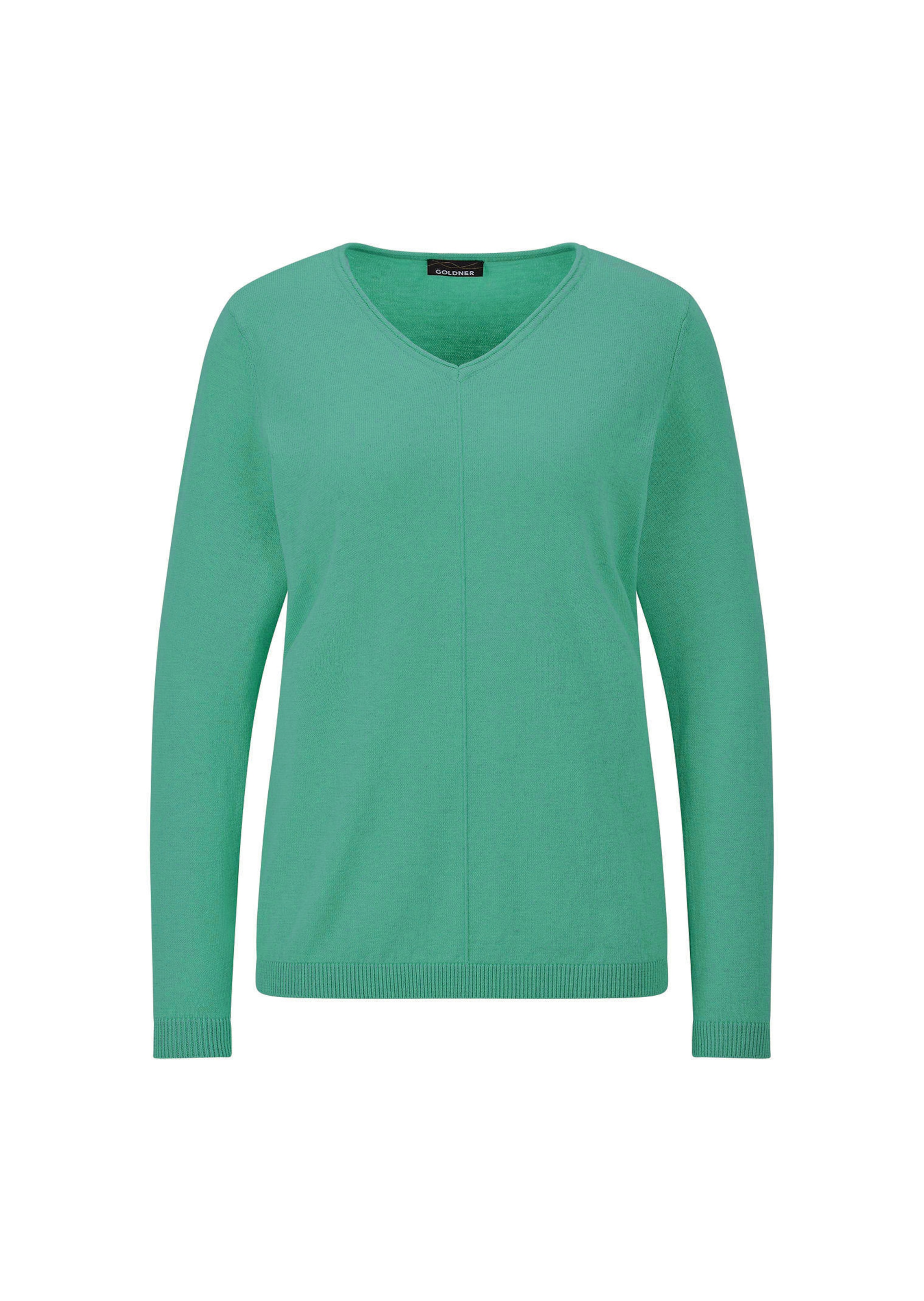 Pullover mit V-Ausschnitt aus COTTAMIRA