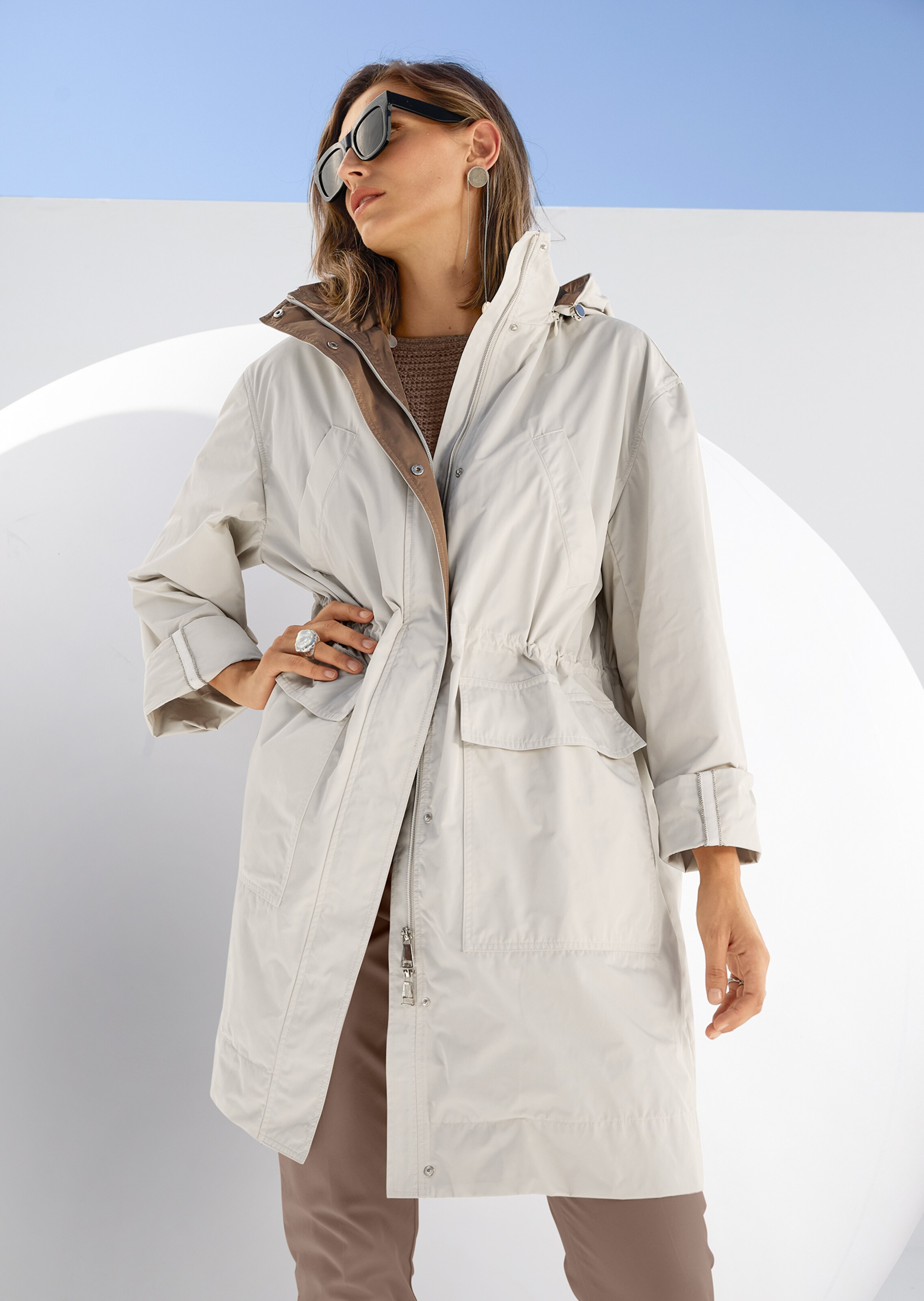 Jasmine - Damen Freizeitjacke mit Kapuze