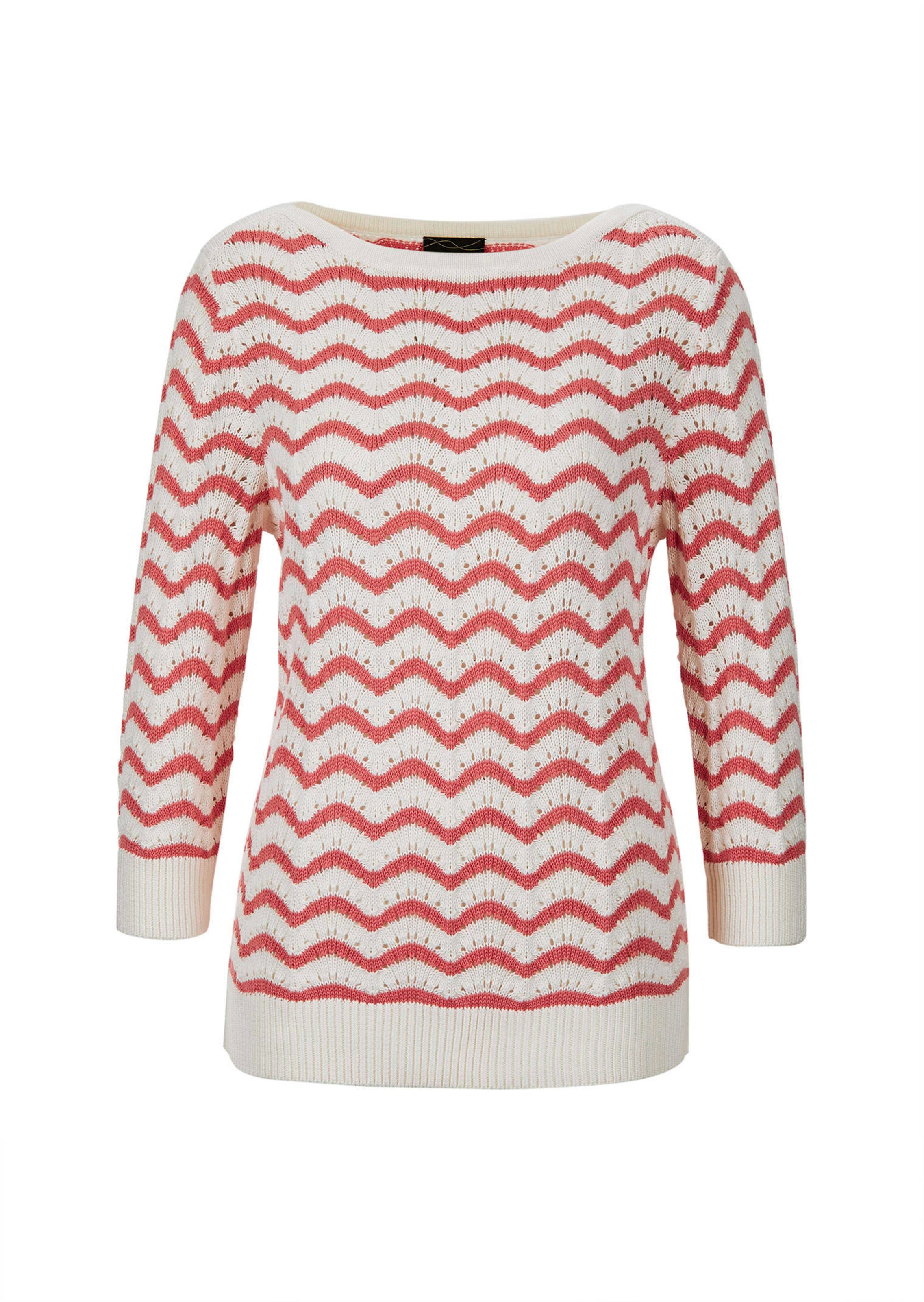 Strickpullover mit 3/4-Arm