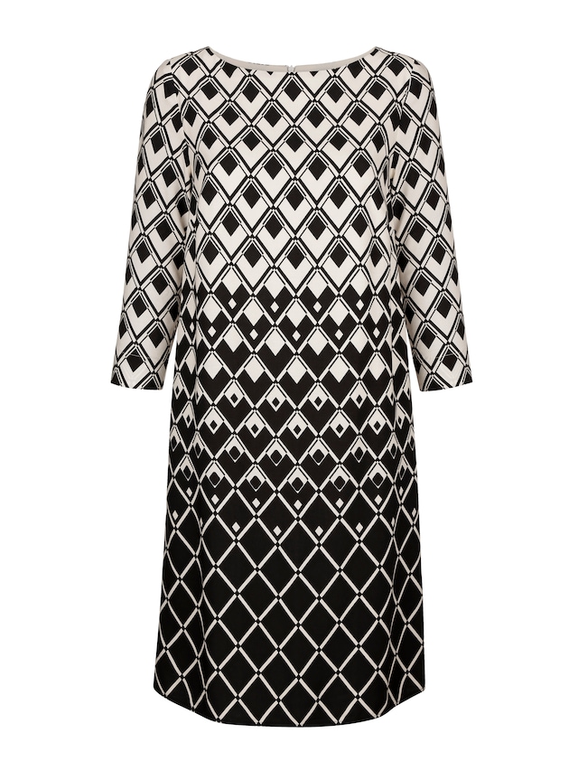 Kleid mit grafischem Druck 5
