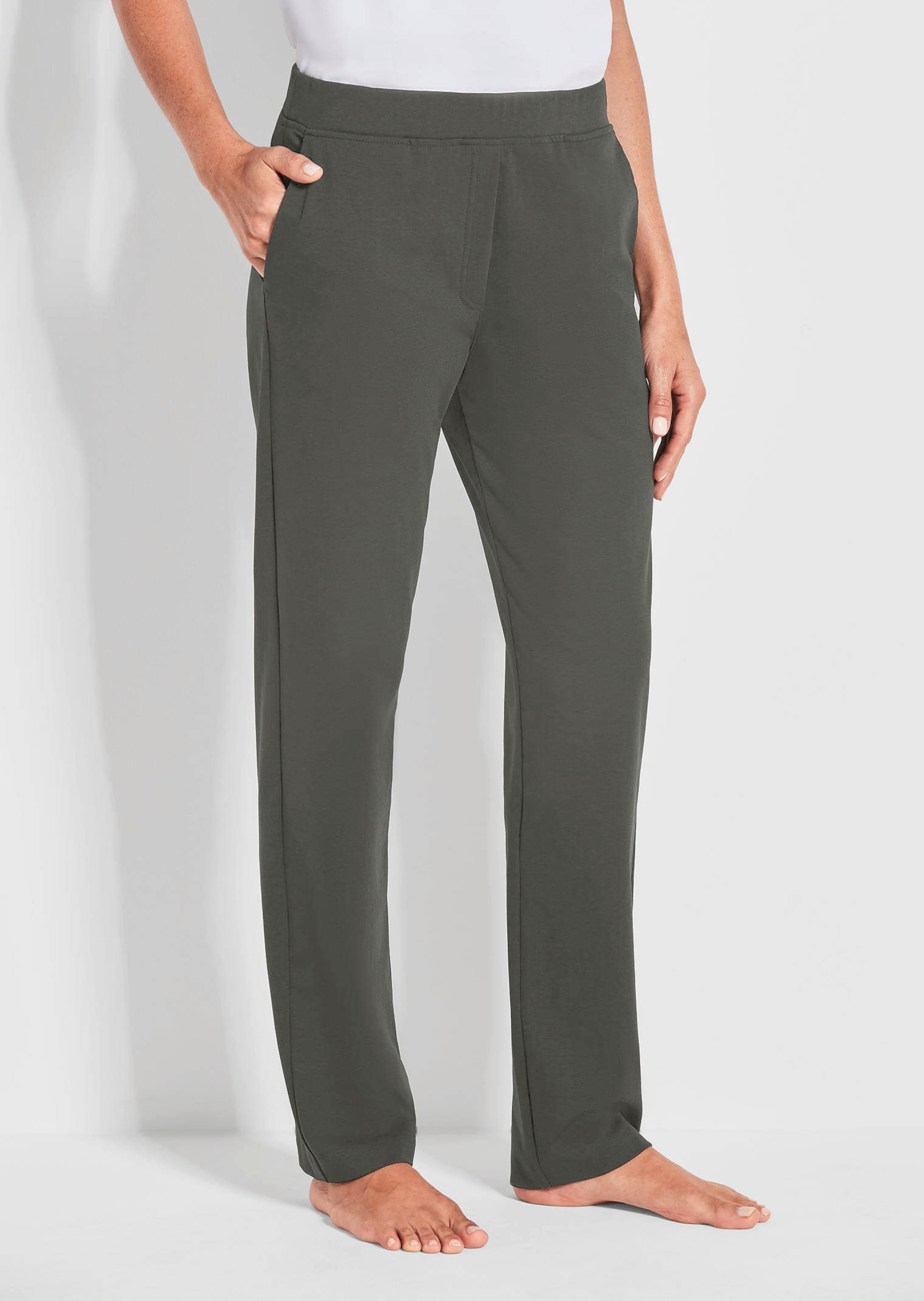 Pantalon de loisirs confortable avec taille élastiquée et poches