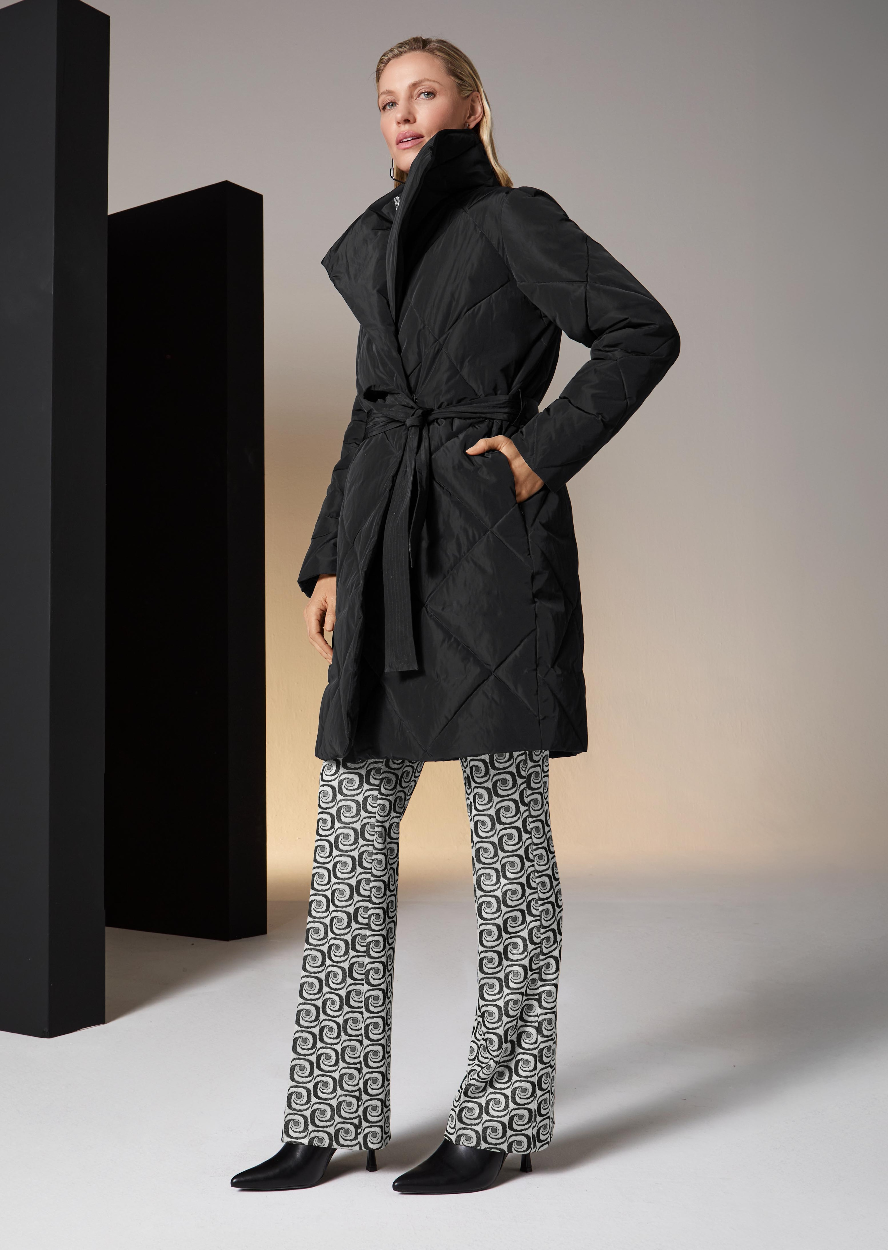 Jersey-Hose mit Retro-Muster