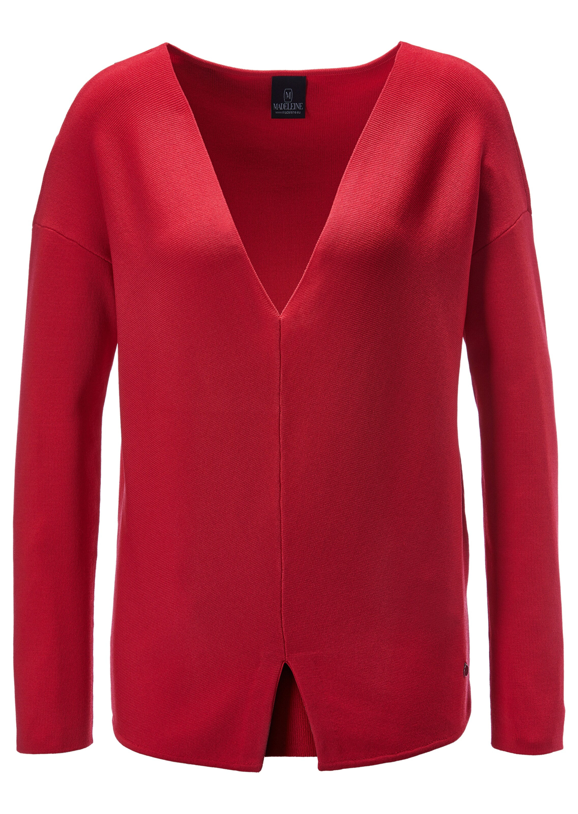 Pull en maille col V