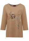 Druckshirt mit leichtem Glanz thumbnail 1