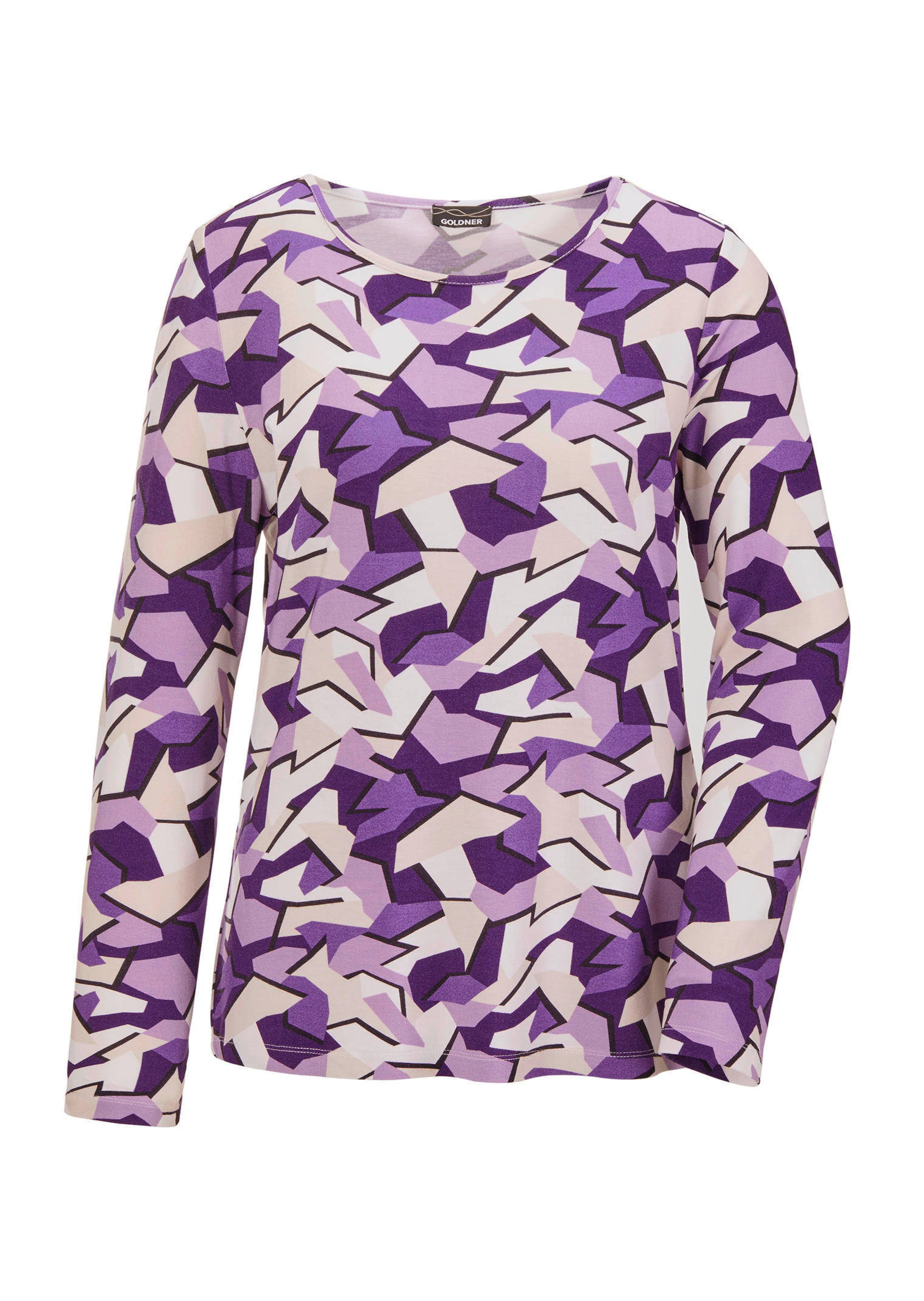 T-shirt à manches longues avec motif audacieux