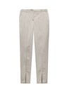 Satin trousers with front hem slits thumbnail 6