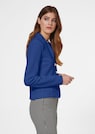 Trendy short-cut blazer in jersey with structured sections thumbnail 4