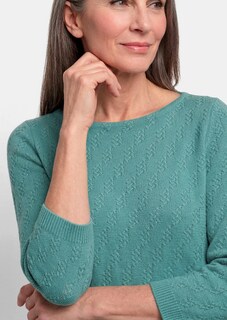 Pullover aus Baumwolle mit 3/4-Ärmeln thumbnail 4