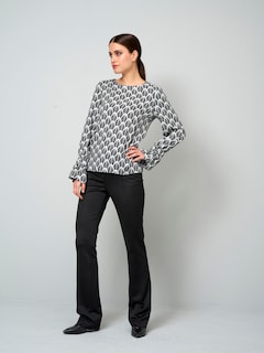 Bluse in Alloverprint thumbnail 4