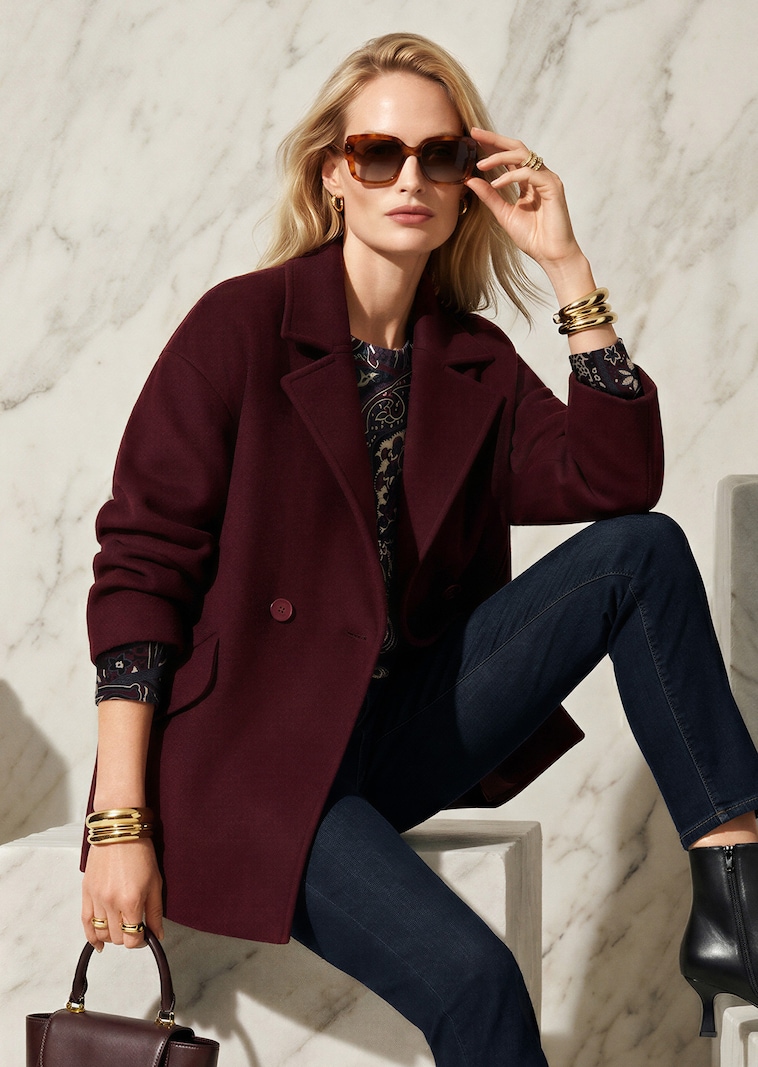 Veste double face