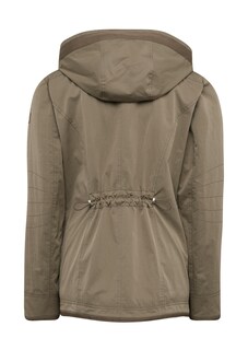 Beschichtete Jacke mit Kapuze thumbnail 3