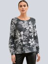 Bluse im Hahnentrittdessin thumbnail 4
