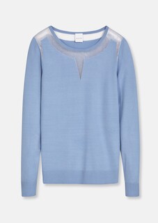 Pullover mit transparentem Einsatz thumbnail 6