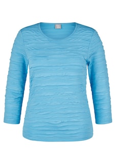 Jersey-Shirt mit Wellenmuster thumbnail 6