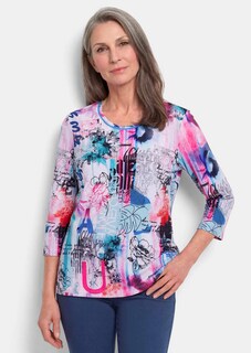 T-shirt imprimé à couleurs vives thumbnail 1