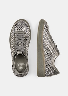 Sneaker aus Mesh-Gewebe mit Strass thumbnail 2