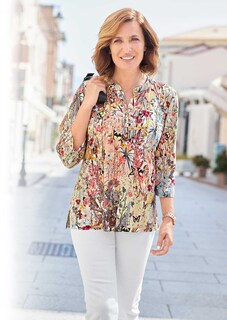 Figurschmeichelndes Drucktunika-Shirt thumbnail 7