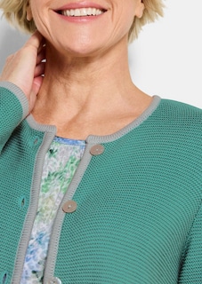 Strickjacke mit aufgesetzten Taschen thumbnail 5
