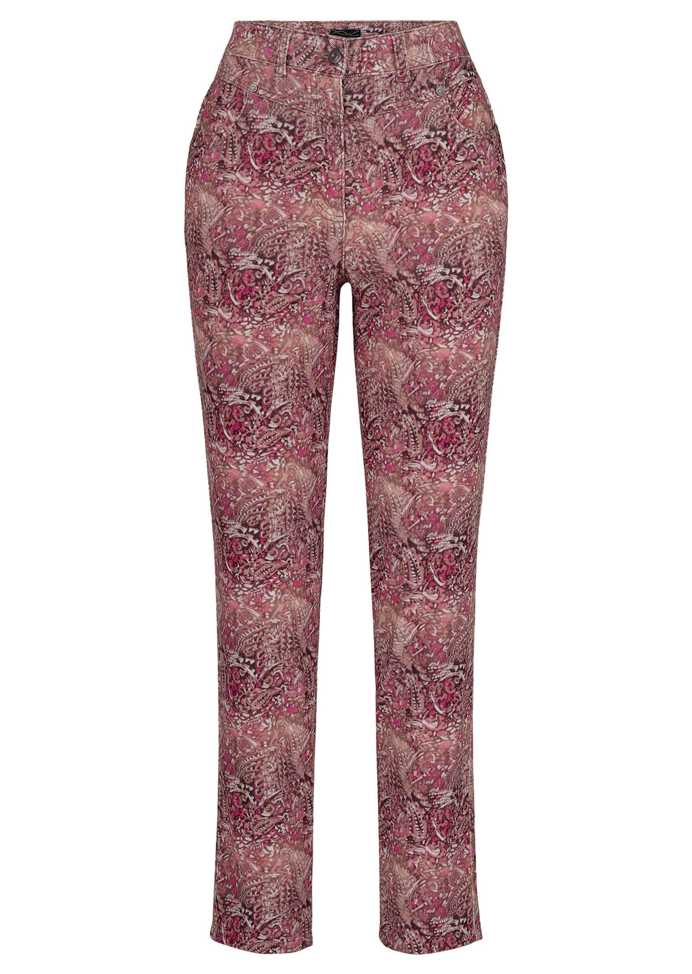 Corduroy broek LOUISA met paisleymotief
