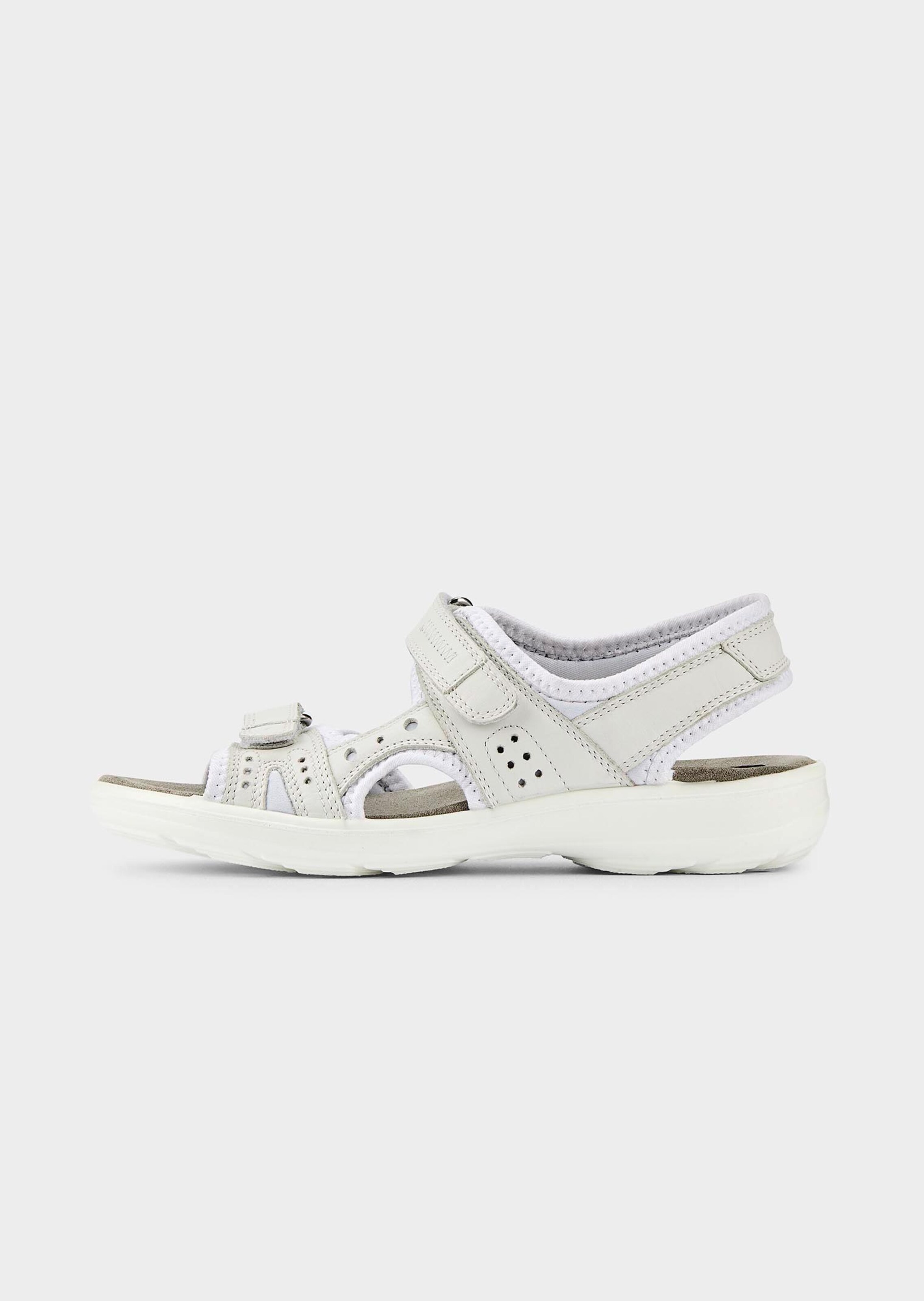 Leder-Sandalen mit Klettverschluss
